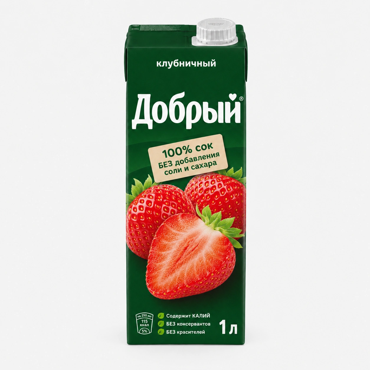 Сок Добрый клубничный <br/>1 л.