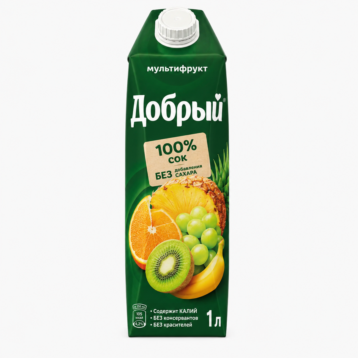 Сок Добрый мульти фрукт <br/>1 л.